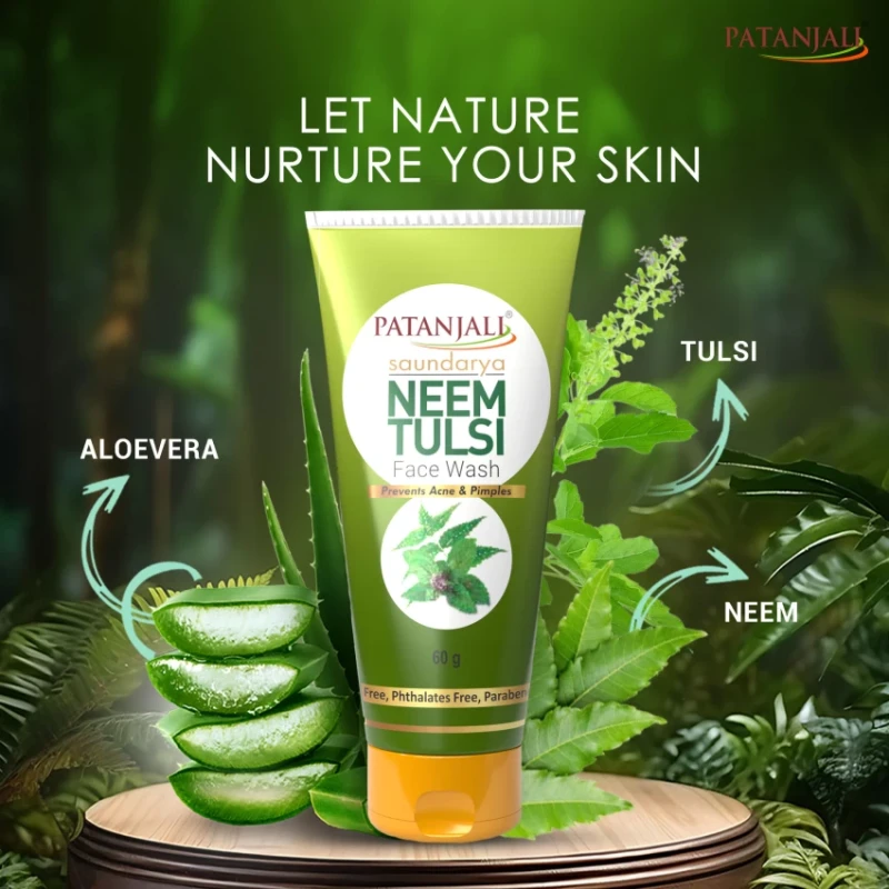 NEEM TULSI FACEWASH 60G
