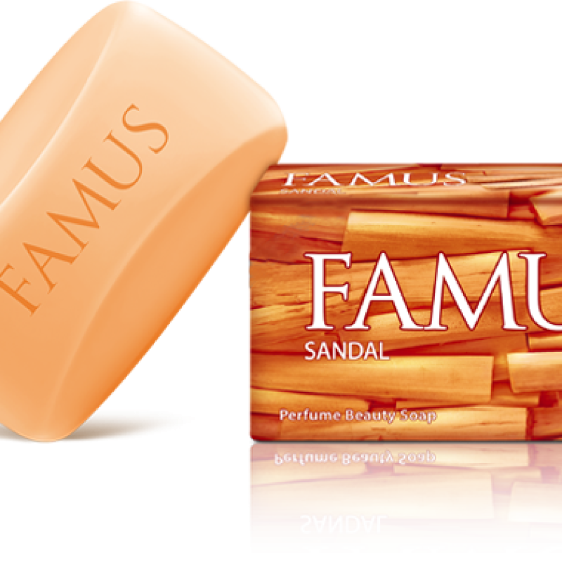 FAMUS SOAP 100GM SANDLE 5X1 SET