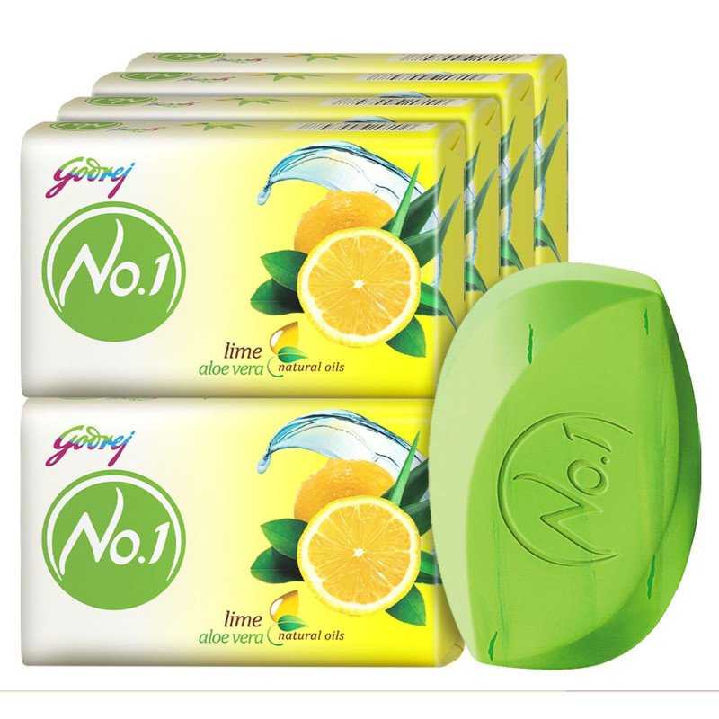 GODREJ NO 1 LIM SOAP 47GM 4X1 SET