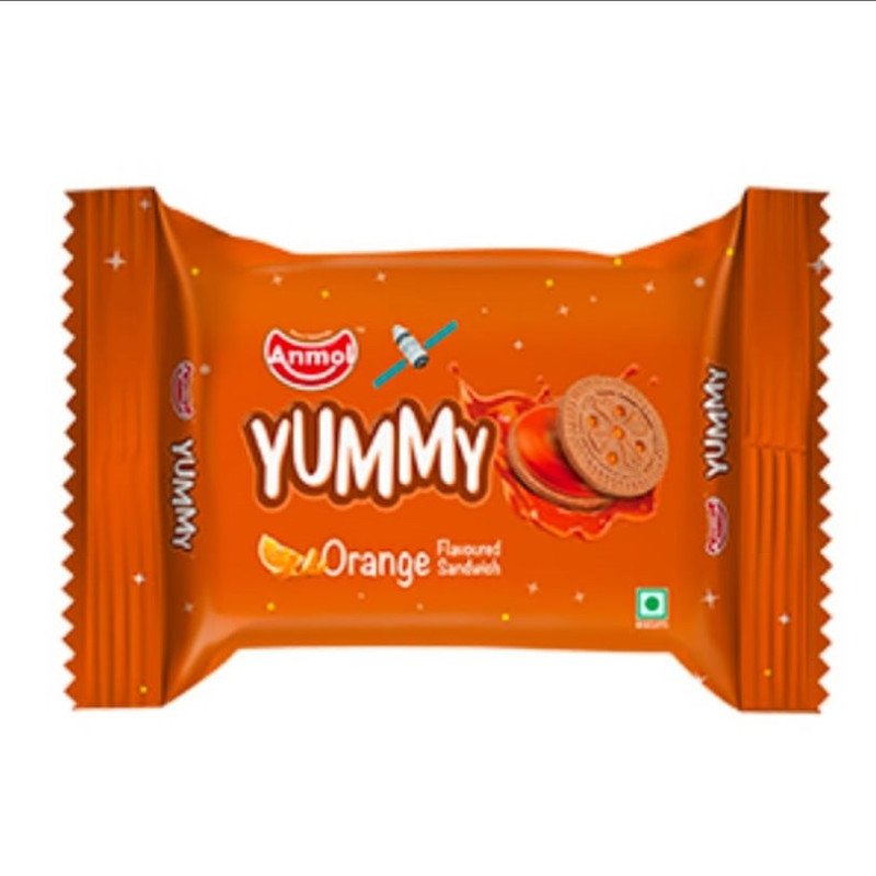 ANMOL  Yummy ORANGE 70gx10/-